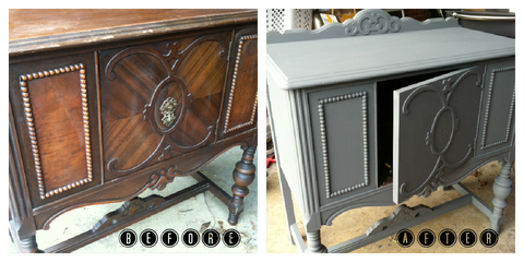West Coast Grey Cabinet