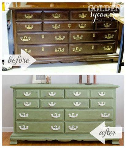 Spring Green Dresser